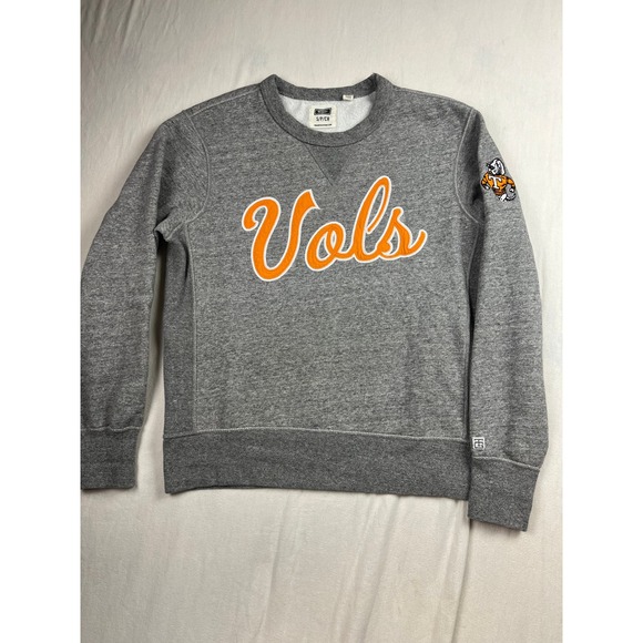 Tailgate Tops - Tailgate Tennessee Vols Sweatshirt Gray Smokey Mascot Pullover Small